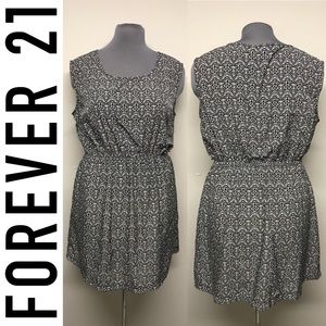 Forever21 Plus Sized Patterned Dress